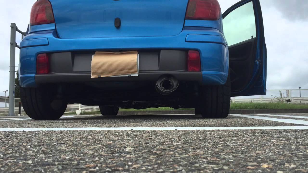 ヴィッツRSターボ(ncp13) 純正マフラー