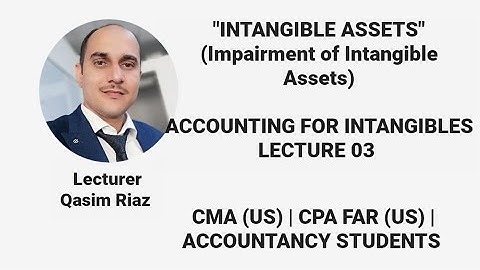 Impairment of Intangible Assets | Subsequent Measurement With Practice Questions | Lecture 3