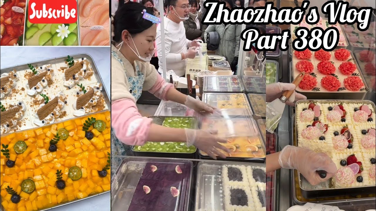 Selling Tiramisu Cake Vlog380. 提拉米蘇視頻博客 #chinesedessert #food #cake #satisfying #dessert #viral #fyp
