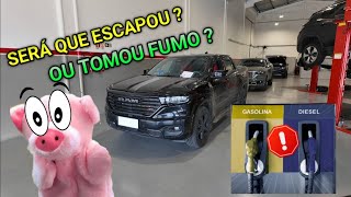 COLOCARAM DIESEL NA RAMPAGE GASOLINA !