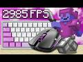 (Telly Bridging) Smooth BedWars ASMR Keyboard &amp; Mouse Sounds | Hypixel BedWars