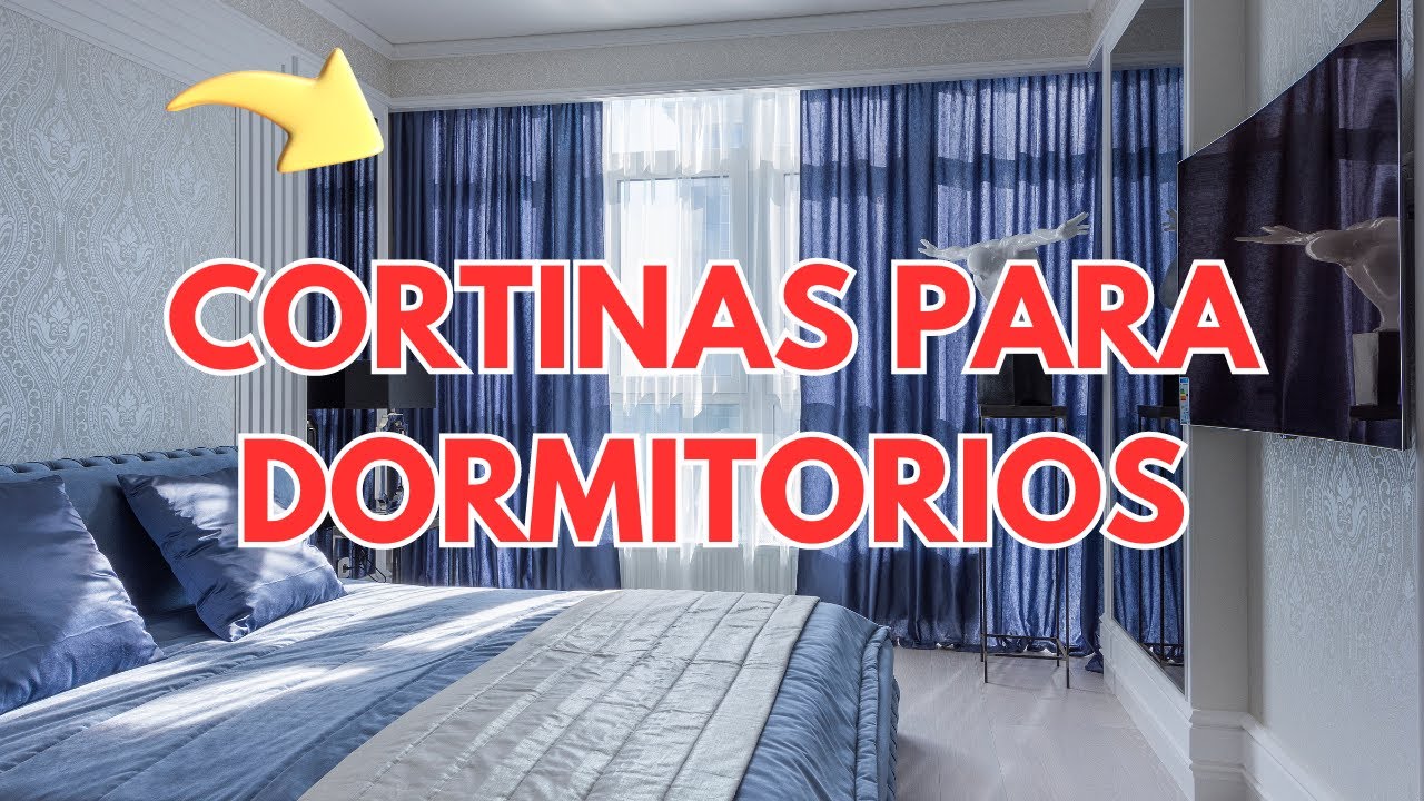 ✨23 Ideas de CORTINAS para DORMITORIOS DE MATRIMONIO MODERNOS/2023-2024👈 