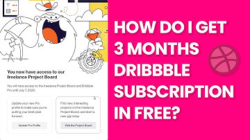 Get 3 months Dribbble Portfolio Account for Free