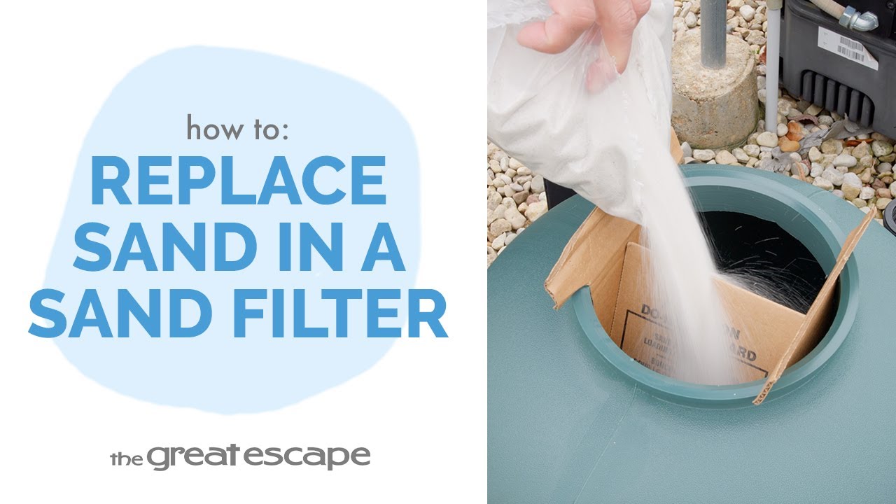 Refresh Your Filter: How to Replace Sand in a Hayward Sand Filter - YouTube