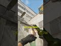 B Site Entry Molotovs On Cache #shorts #cs2