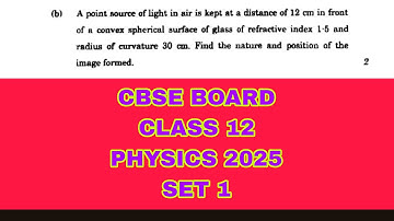 A point source of light in air is kept at a distance of 12 cm in front of a convex spherical surface
