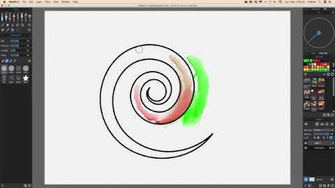 Rebelle  : Masking Fluid Layer Basics tutorial