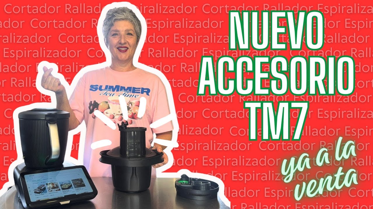 💥 NUEVO ACCESORIO CORTADOR/RALLADOR  Thermomix® TM7 💥