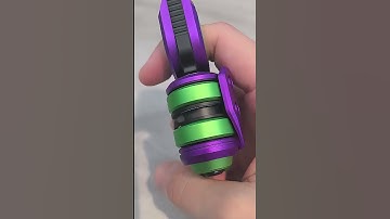 Hands-on with the GoBigger Sinian Of Unit-01 ! #fidgetspinner #fidgetslider #metal #edc #top