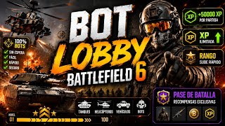 🔥 BF6 BOT LOBBY GLITCH 🔥 CÓDIGO PORTAL FUNCIONANDO | FARM XP + SUBIR ARMAS RÁPIDO BF6 BOT LOBBY 