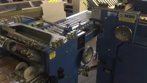 MBO B118 with Right angle Folder