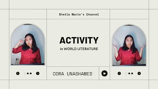 World Literature (Cora Unashamed) l  Sheila Marie Blanche