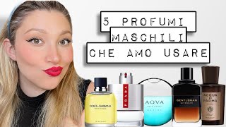 Profumi Maschili commerciali che amo usare su di me!!