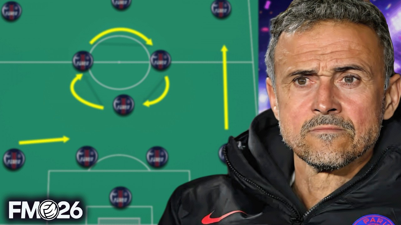 Enrique's PSG Tactic | Dominating FM26