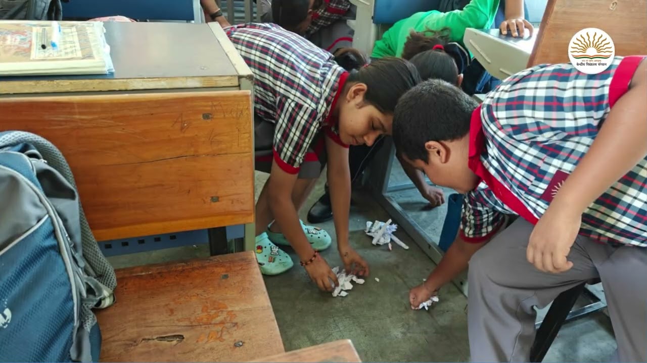 One Minute, One Mission: KV IIT Guwahati Students Drive Cleanliness & Responsibility!