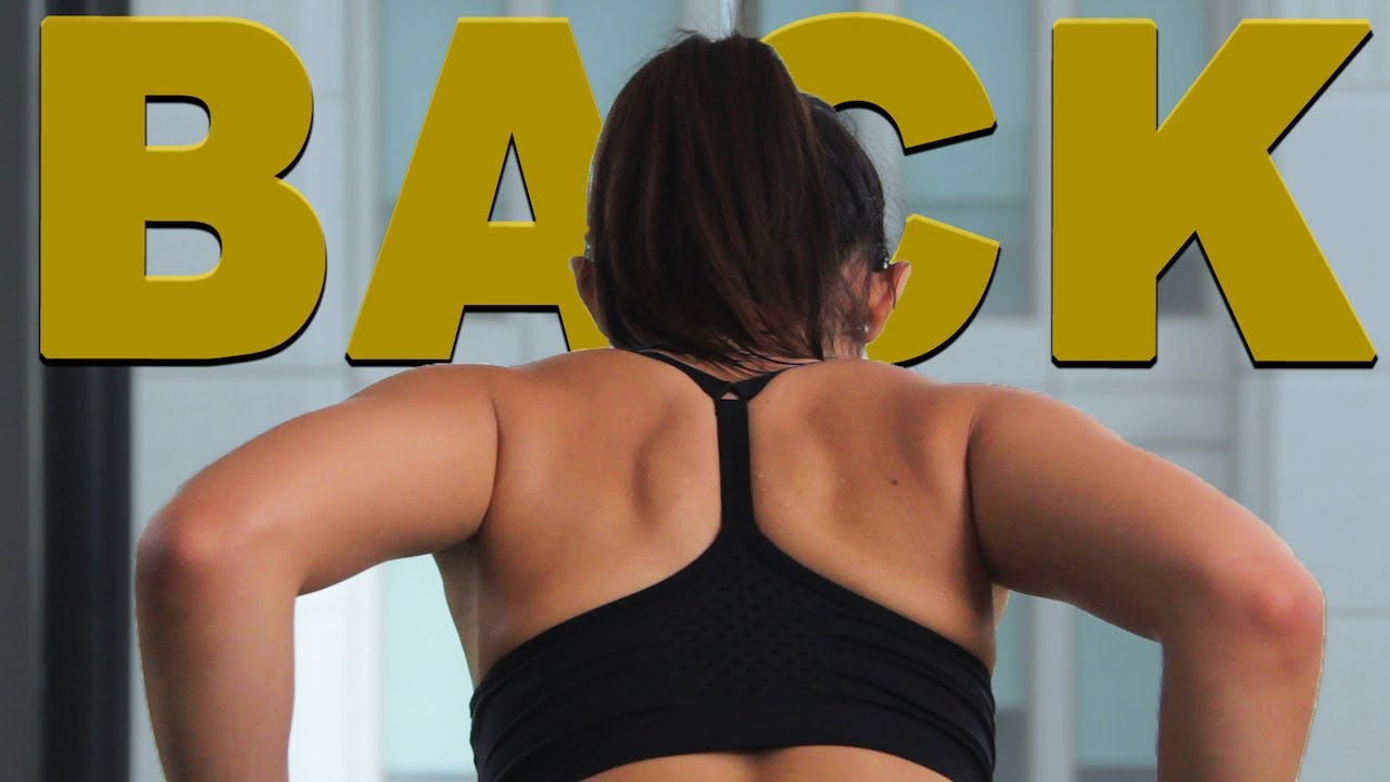 How to Lose Back Fat for Women (4 BEST EXERCISES!!) 