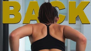 How to Burn Back Fat \u0026 Bra Bulge | 4 Best Exercises | Joanna Soh