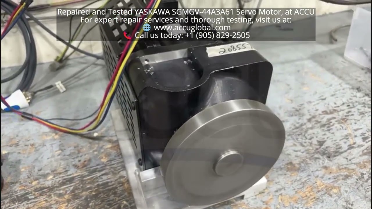 Repaired and Tested YASKAWA SGMGV-44A3A61 Servo Motor, At ACCU