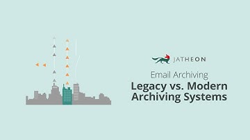 Email Archiving - Legacy vs. Modern Archiving Systems