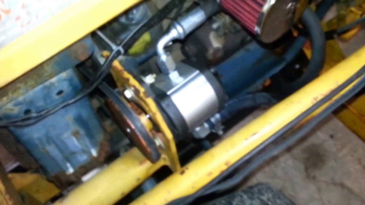 Kubota B6000E Rear PTO to Front Mounted Snowblower YouTube