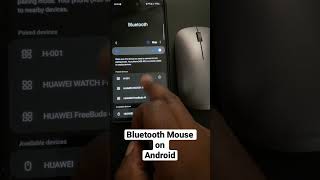 Connect Bluetooth Mouse to Android #shorts #southafrica #shortsviral #shortssamsung screenshot 5