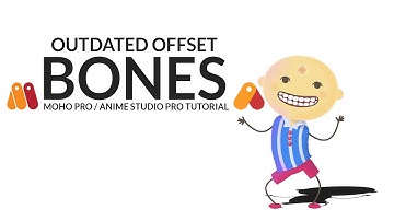 Character Rigging Tutorial | Moho Pro | Anime Studio Pro | Offset Bones