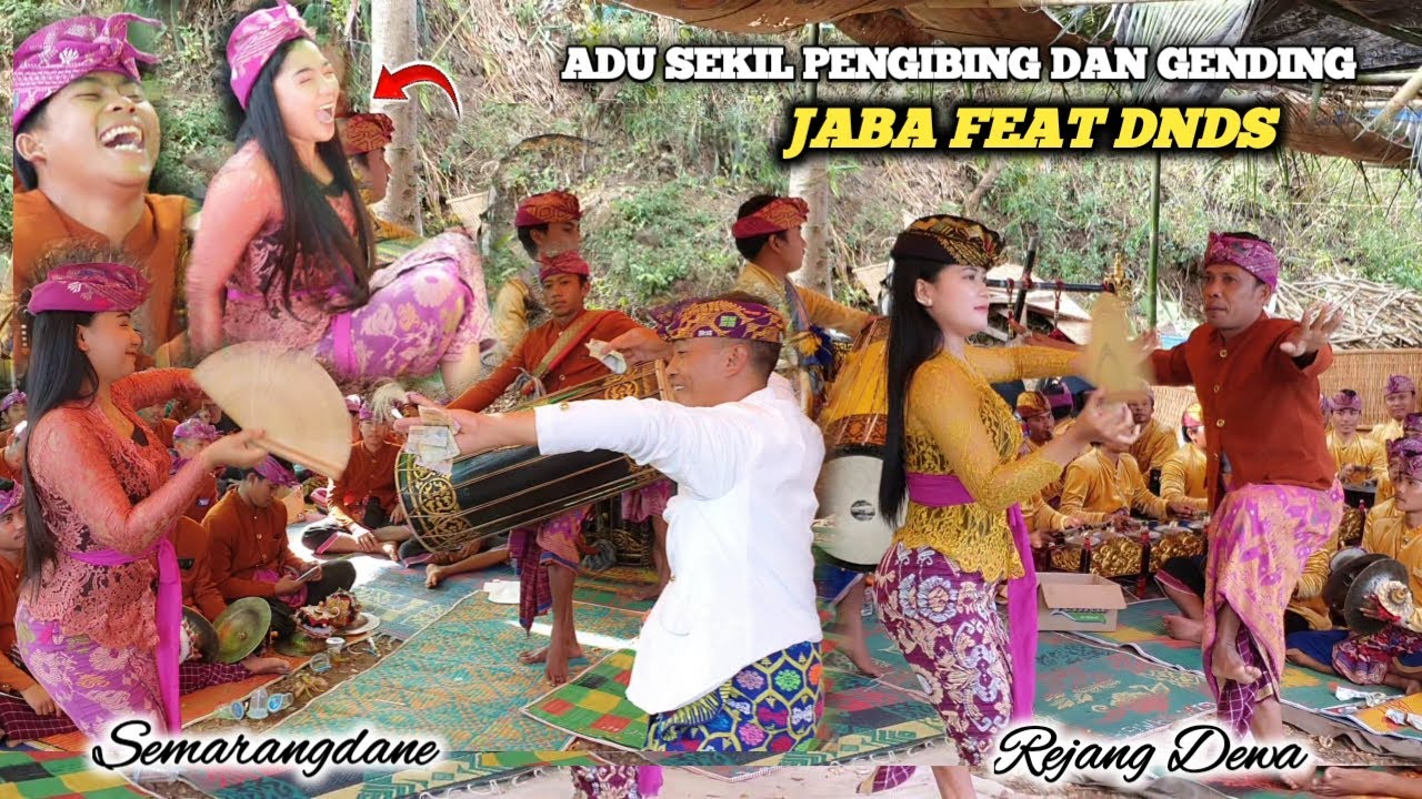 GENDANG BELEK JABA DAN DNDS ADU SKIL NGIBING DAN GENDING LIVE NGAS GUNUNG BALI