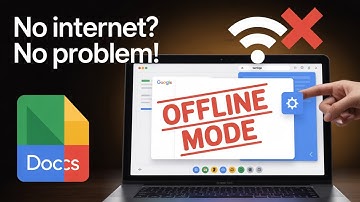 How To Use Google Docs Offline Mode Fast and Easy | No Internet or WiFi Google Docs Tutorial