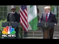 President Donald Trump & Nigeria's President Muhammadu Buhari Hold Joint News Conference | NBC News