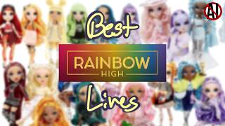My Top 10 Favorite Rainbow/Shadow High Lines!