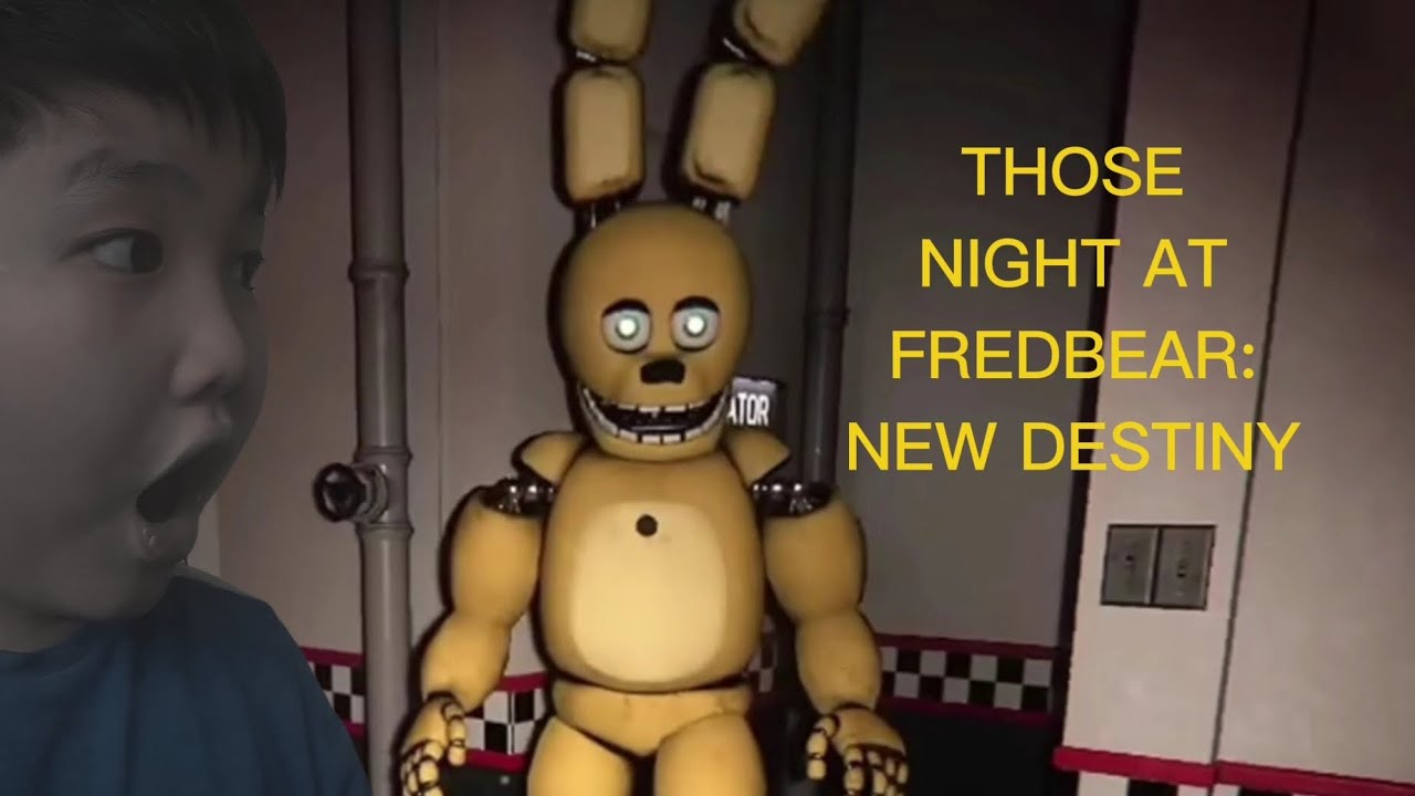 Those Night At Fredbear's New Destiny Is So Crazy