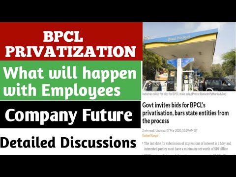 BPCL privatization | What will happen to employees | Company Future | Employee Future | Detailed |