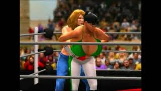 MEGABOOBS NO RULES BRAWL KARINA HART VS BETH LILY