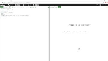 LaTeX Lesson 01 - Learning to use LaTeX with real time compilation