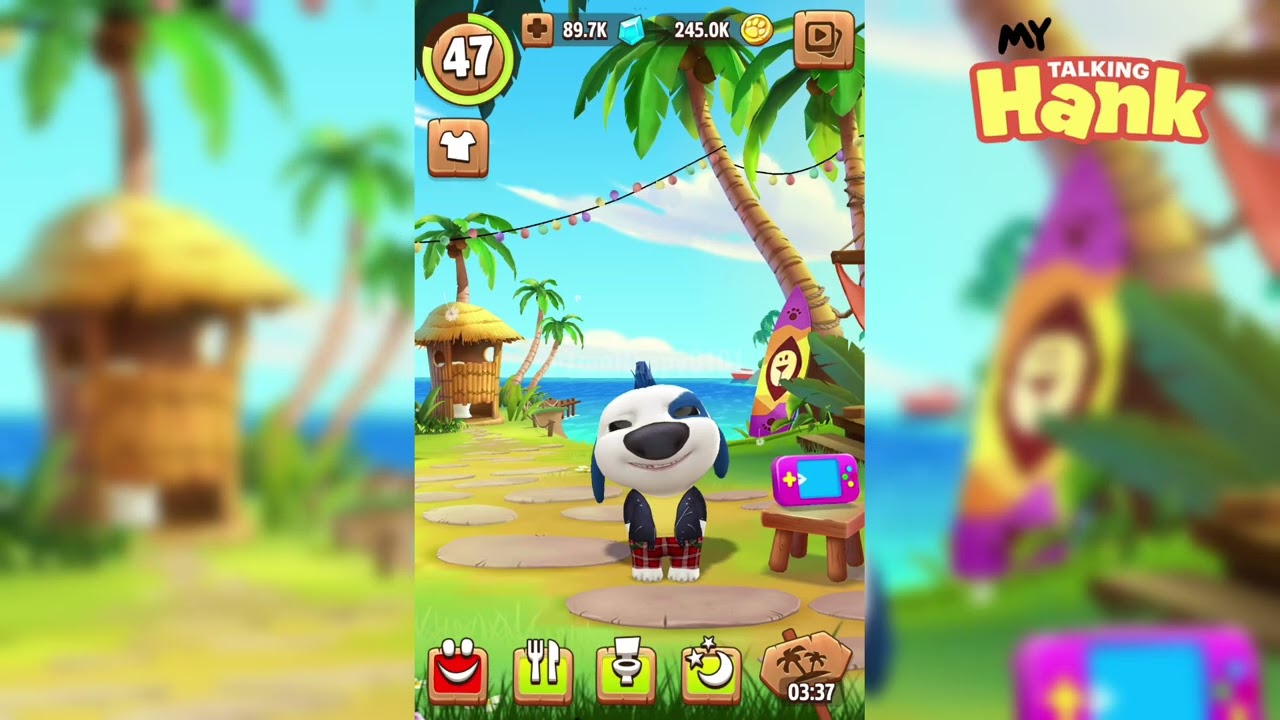 My Talking Hank Old Version|Level 47|Gameplay #tomhappy 