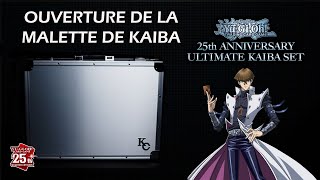 OUVERTURE Mallette KAIBA 25th - YU-GI-OH (cartes exclusives TCG)