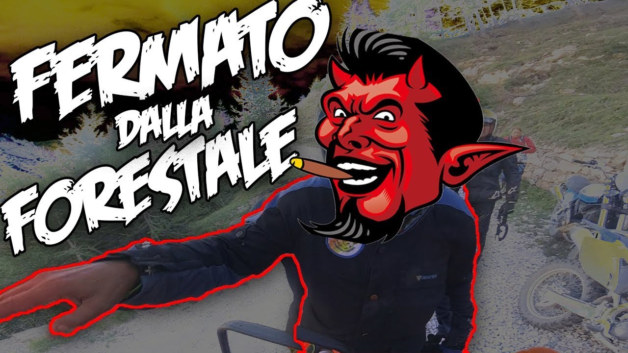 Enduro KTM Fermato Dalla FORESTALE YouTube