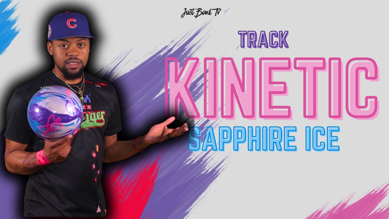 TRACK キネティック サファイアアイス ボウリングボール 15ポンド TRACK キネティック サファイアアイス ボウリングボール 15ポンド