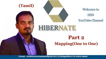 Hibernate Mapping One to One in Tamil  | Hibernate Basics in Tamil  | Hibernate ORM Mapping in Tamil