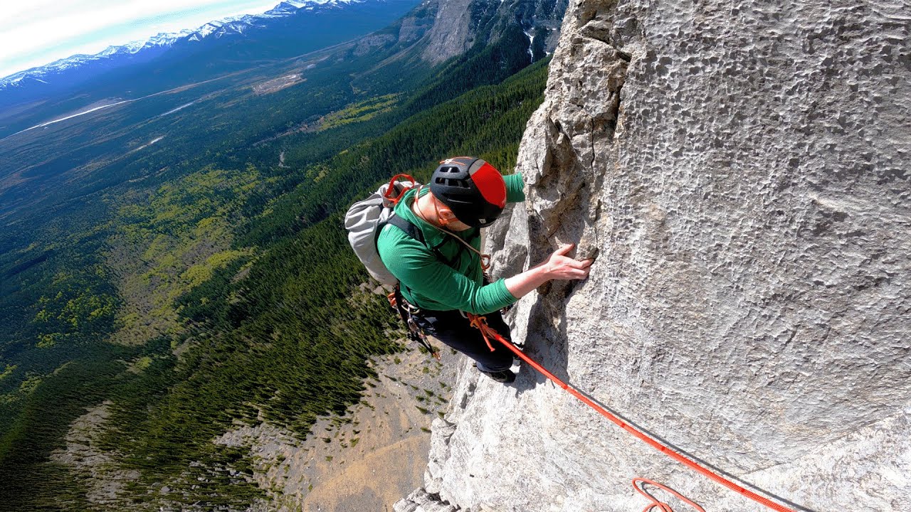 Climbing Mount Yamnuska (Western Union Route)