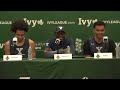 Ivy Madness - Yale Men's Basketball Friday Press Conference