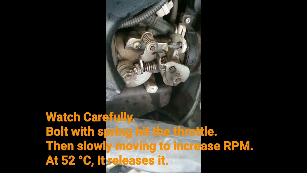 Kawasaki Z800 Cold Start RPM Setting (Spring Adjustment) YouTube