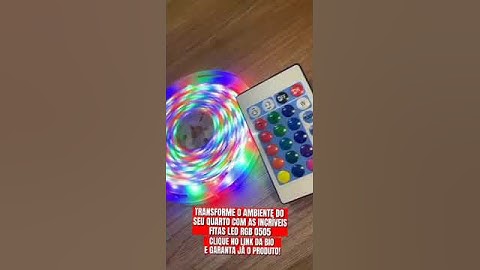 Fita Led RGB 5050 - Iluminação Inovadora