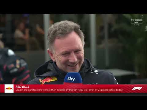 Christian Horner Post Race Interview - Reaction on Perez's Pace - Canadian Grand Prix 2024 #f1