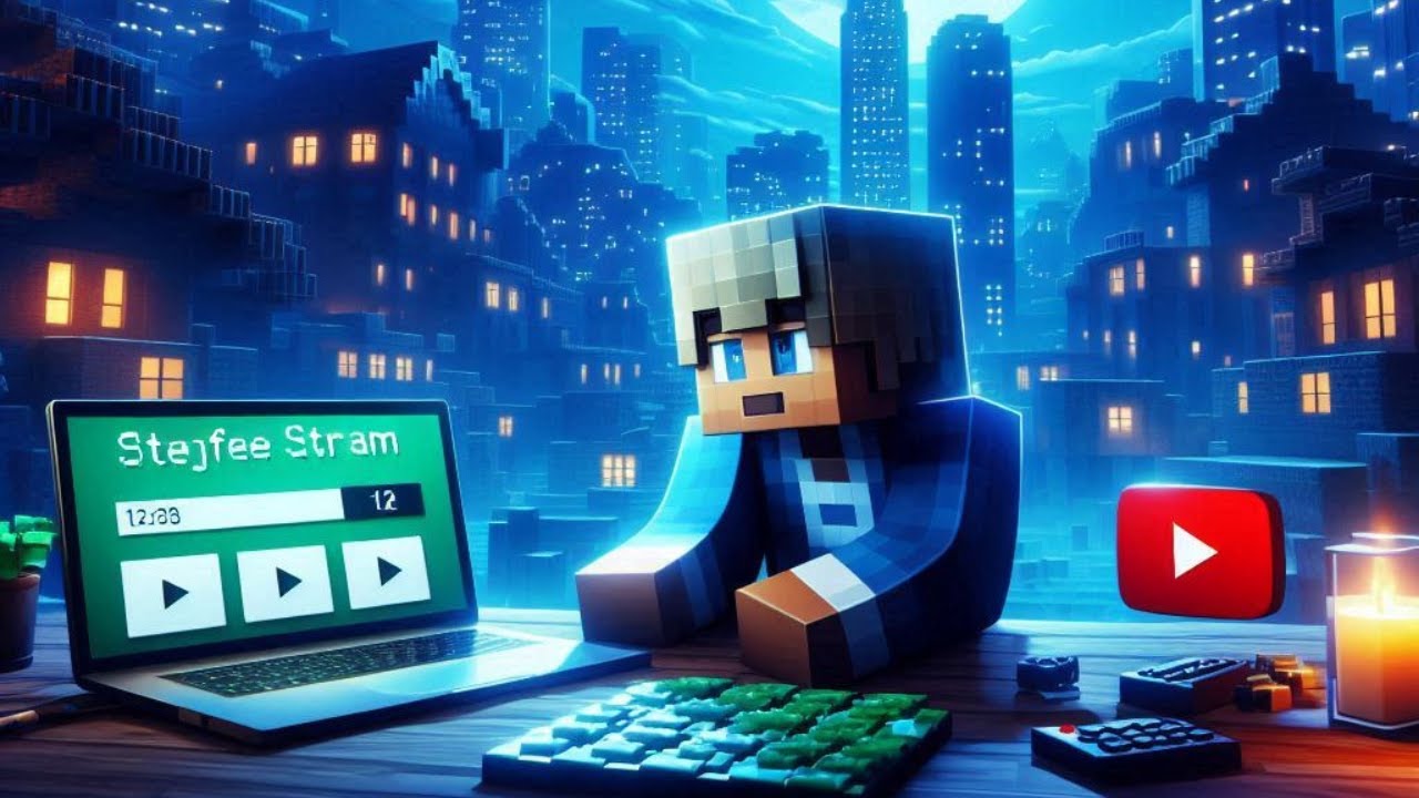 🌙 Nighttime Minecraft Adventures | Live Stream 🛠️🎮 - YouTube