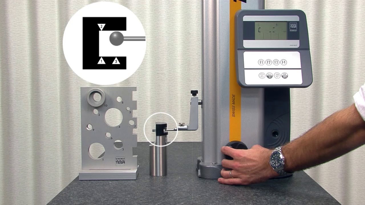 TESA Height Gauges by Hexagon Tutorial Part 3 YouTube