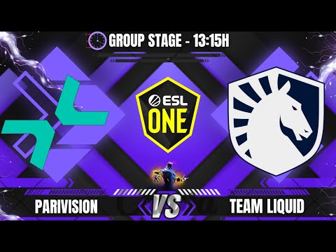 [BR] PARIVISION (ASTINI) X TEAM LIQUID - ESL ONE RALEIGH - GRUPOS - @LEON