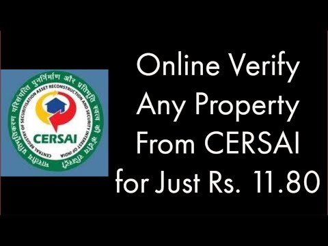 Don't Buy Any Property Before Verifying it From CERSAI: Advocate Subodh Gupta (Video No. 94)