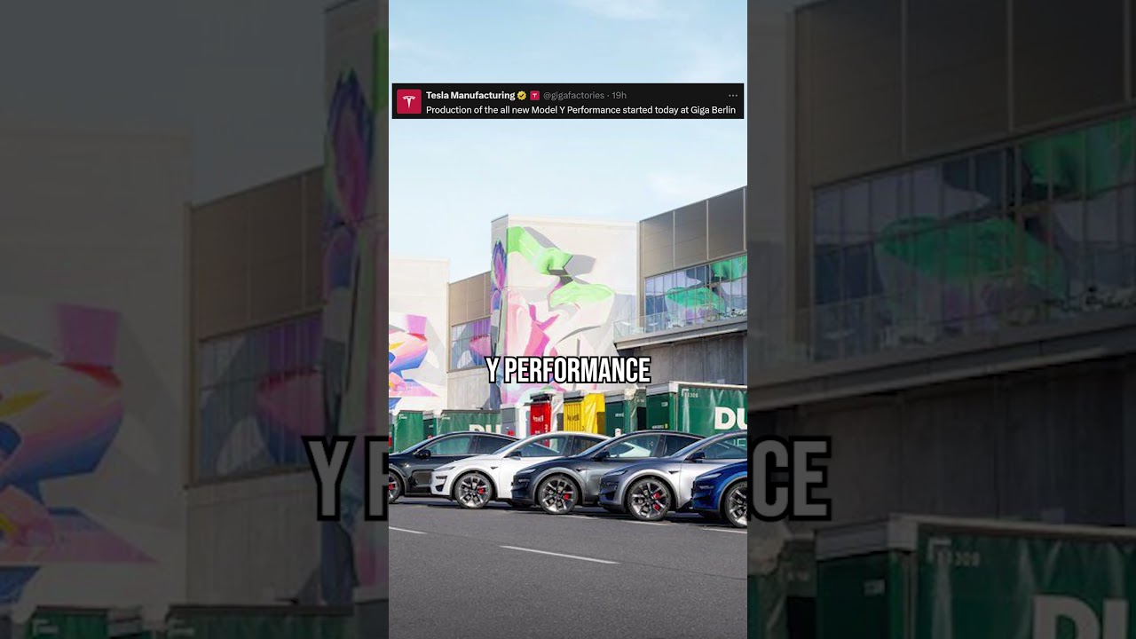 BADASS Model Y Performance Launches in BERLIN! 🎉🚗🇩🇪 