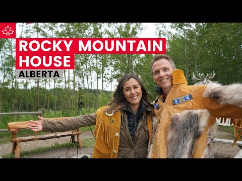 Alberta Travel Guide: Camping at ROCKY MOUNTAIN HOUSE National Historic Site (Canada)